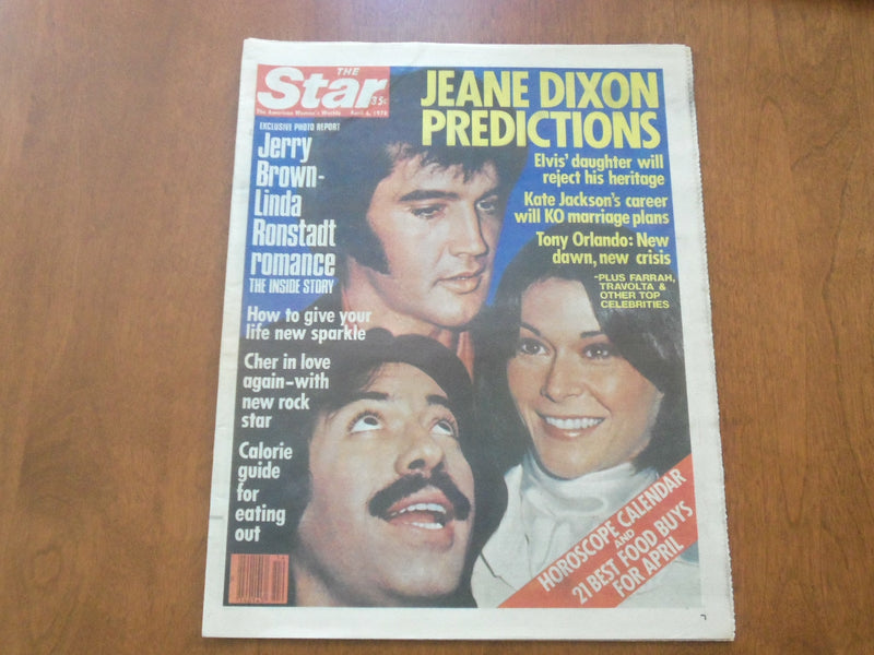 1978 APRIL 4 THE STAR NEWSPAPER-ELVIS' DAUGHTER WILL REJECT HIS HERITAGE-NP 4700