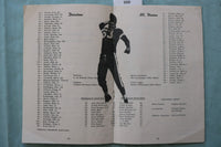 1956 SEP 29 DENISON UNIVERSITY VS. MT. UNION COLLEGE FOOTBALL PROGRAM - K 3316