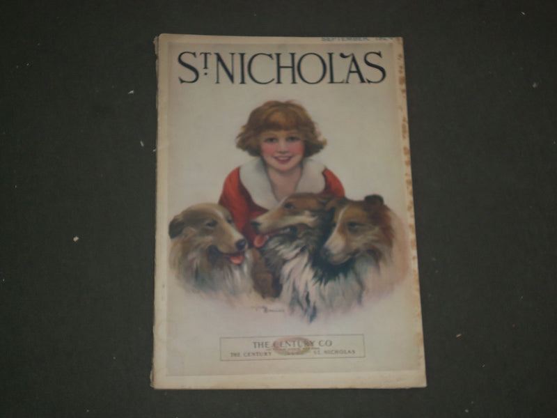 1924 SEPTEMBER ST. NICHOLAS MAGAZINE - ILLUSTRATIONS, STORIES & ADS - B 4639