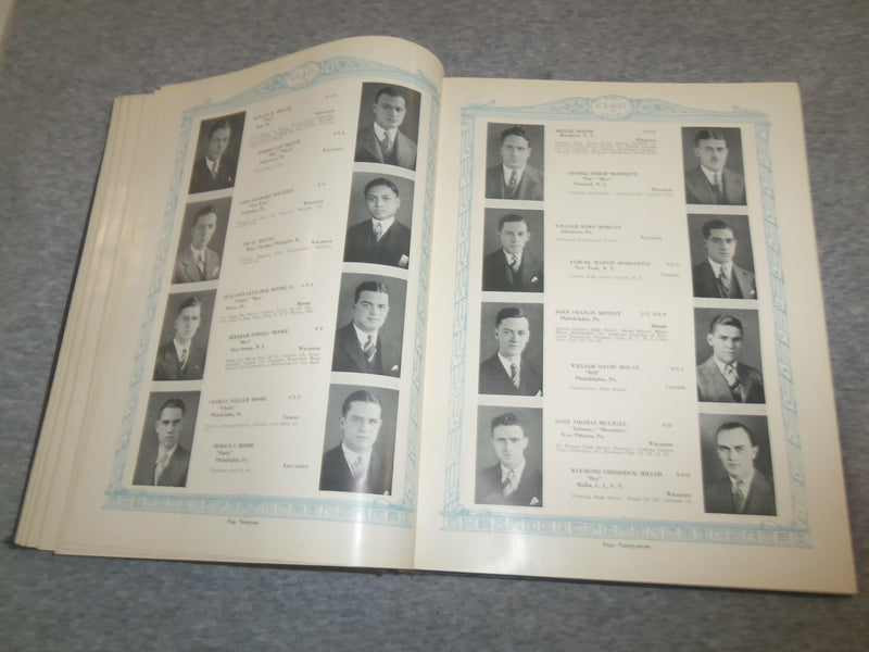 1928 RECORD UNIVERSITY OF PENNSYLVANIA YEARBOOK - PHILADELPHIA, PA - YB 2441