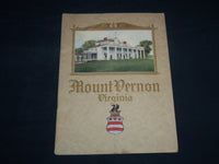 1921 MOUNT VERNON VIRGINIA ILLUSTRATED HANDBOOK - NICE PRINTS - J 8775