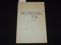 1978 SPRING SKYWRITING 7-8 SOFTCOVER BOOK - VOLUME 3 NO'S 1 & 2 - J 7394