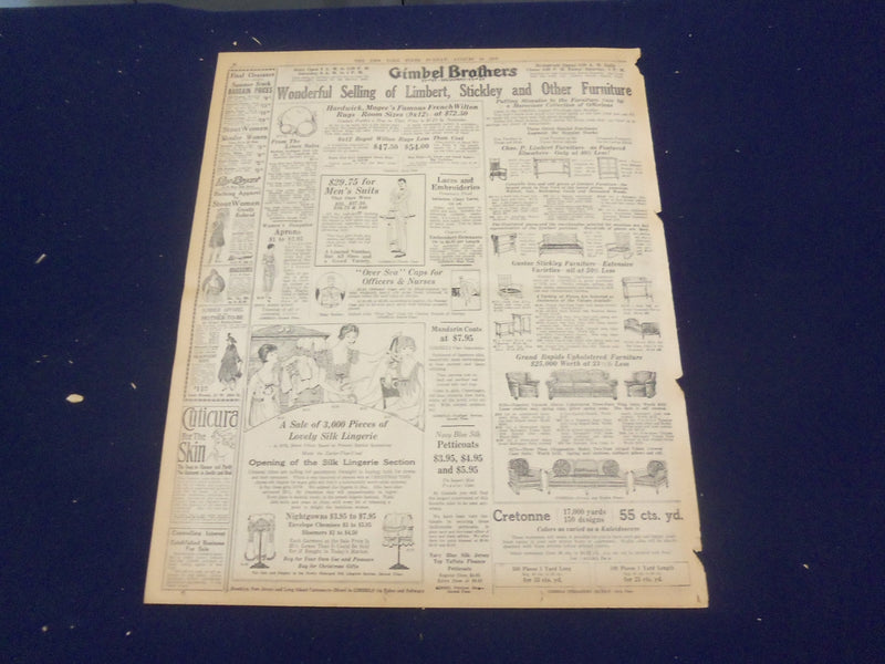 1918 AUGUST 18 NEW YORK TIMES - JOYCE KILMER SLAIN ON THE WEST FRONT - NT 9207