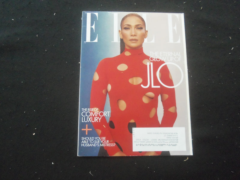 2021 FEBRUARY ELLE MAGAZINE - JENNIFER LOPEZ COVER - SP 8619T