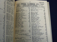 1939 MARCH PALMER DISTRICT TELEPHONE DIRECTORY - MASSACHUSETTS - J 8807