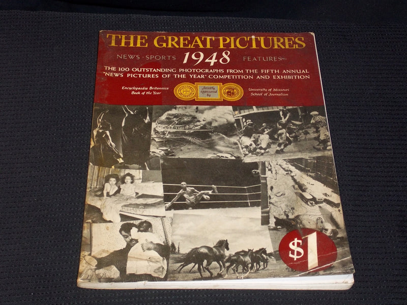 1948 THE GREAT PICTURES MAGAZINE - NEWS SPORTS FRONT COVER - E 7667