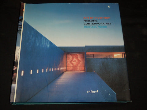 2007 ART ET INVENTION MAISONS CONTEMPORAINES BOOK BY MICHAEL WEBB - D 28
