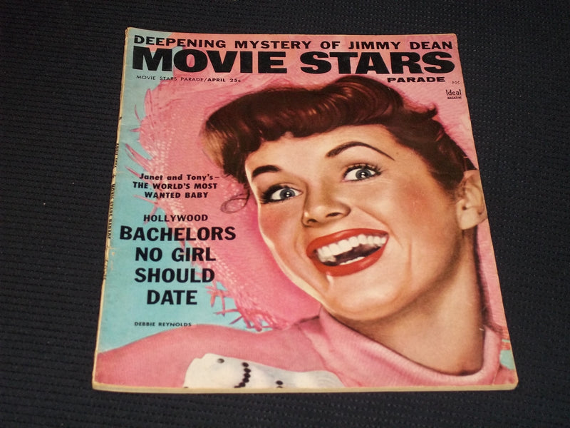 1956 APRIL MOVIE STARS PARADE MAGAZINE - DEBBIE REYNOLDS COVER - E 15817