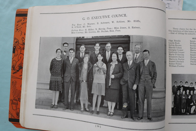 1929 THE HATCHET GEORGE WASHINGTON HIGH SCHOOL YEARBOOK - NEW YORK, NY - YB 3593
