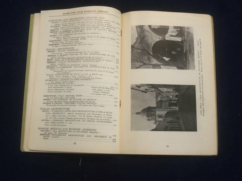 1931 BOOKS FOR YOUR WORKING LIBRARY CATALOG - J 6478