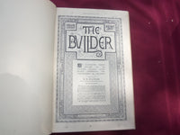 1903 JAN-DEC THE BUILDER U. K. MAGAZINE BOUND VOLUMES - 2 VOLS - FOLD OUTS - C 9