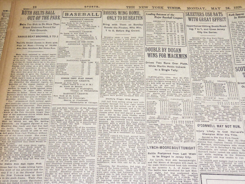 1920 MAY 24 NEW YORK TIMES - BARRAGAN DESCRIBES CARRANZA'S MURDER - NT 8684