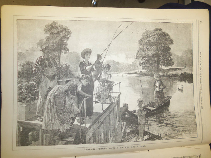 1887 AUGUST 30 THE DAILY GRAPHIC NEWSPAPER - APT PUPIL OF GREAT MASTER - NT 7666