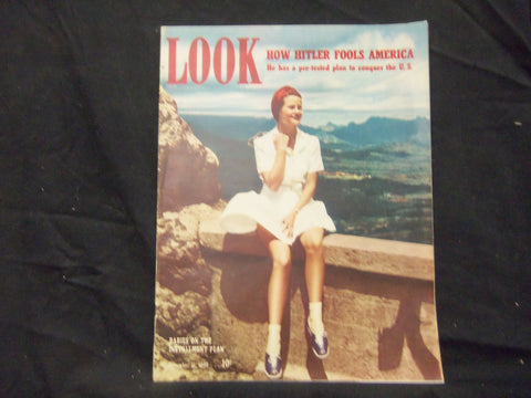 1940 DECEMBER 31 LOOK MAGAZINE - GREAT PHOTOS AND ADS - ST 1470