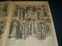 1908 SEPTEMBER 20 BOSTON SUNDAY POST FASHION SECTION - NICE ILLUS. - NP 4433