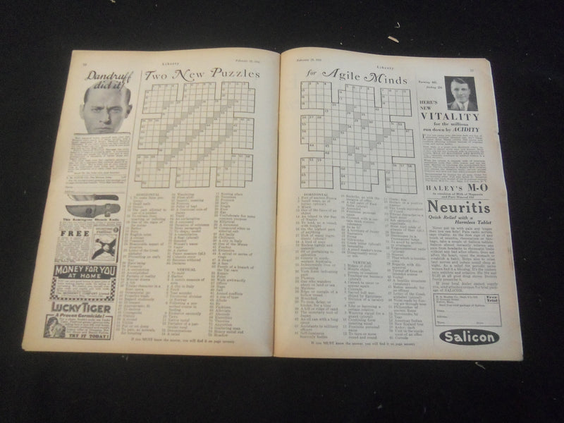 1931 FEBRUARY 28 LIBERTY MAGAZINE - THE HERO - SP 5190C