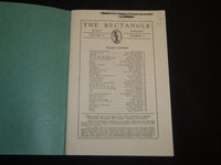 1939 SPRING THE RECTANGLE - SIGMA TAU DELTA FRATERNITY PERIODICAL - J 5296