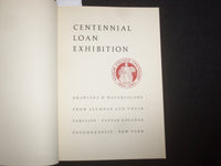 1961 VASSAR COLLEGE CENTENNIAL LOAN EXHIBITION SOFTCOVER BOOK - J 9852