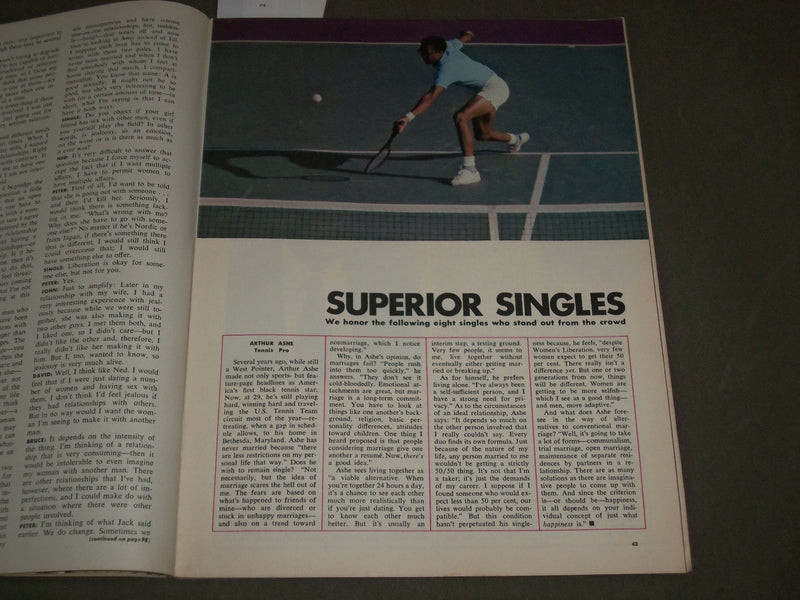 1973 AUGUST SINGLE MAGAZINE VOLUME 1 NO. 1 - GREAT COVER - SP 6589