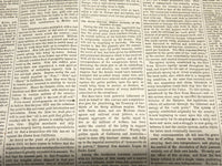 1854 APRIL 8 NEW YORK HERALD NEWSPAPER - GADSDEN TREATY - 33RD CONGRESS- NP 4892