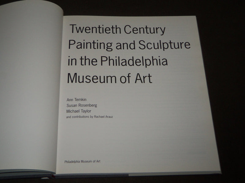 2000 TWENTIETH CENTURY PAINTING AND SCULPTURE HARDCOVER BOOK - I 1668
