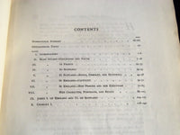 1902 THE STUARTS BEING ILLUSTRATIONS OF PERSONAL HISTORY VOLUME 1 & 2 - Z 148