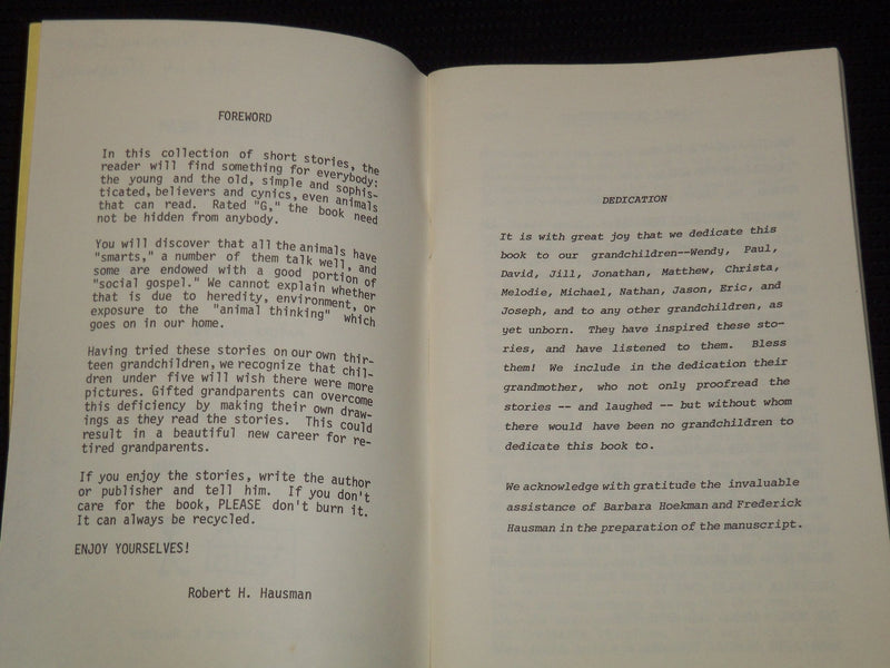 1978-1980 ROBERT H. HAUSMAN BOOK LOT OF 3 - ALL SIGNED - O 1740B