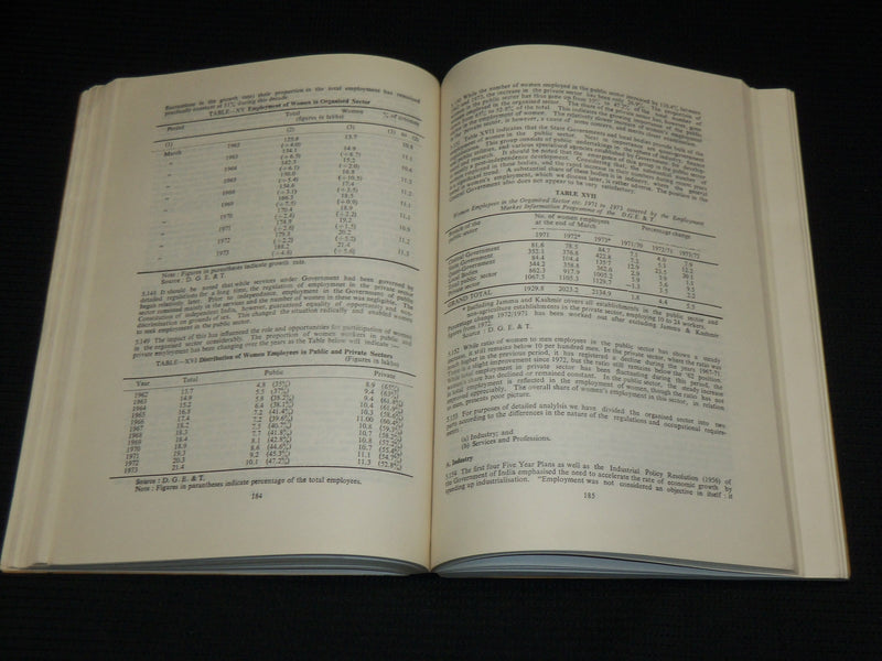 1974 TOWARDS EQUALITY REPORT OF COMMERCE ON THE STATUS OF WOMEN IN INDIA- J 6898