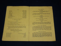 1947 WILLIAM PENN HIGH SCHOOL PROGRAMS LOT OF 4 - HARRISBURG, PA - J 6554