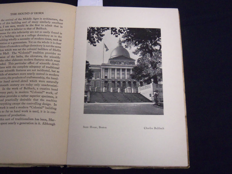 1928 SEPTEMBER THE HOUSE & HORN A HARVARD MISCELLANY MAGAZINE - J 8788