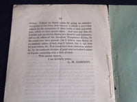 1847 LETTER FROM L. M. SARGENT TO REV. JOHN MARSH BOOK - BOSTON - J 4504