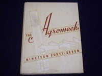 1947 AGROMECK NORTH CAROLINA STATE COLLEGE YEARBOOK - RALEIGH - PHOTOS - YB 227
