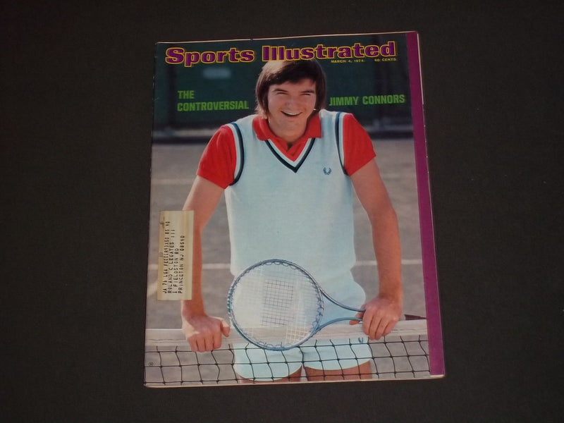 1974 MARCH 4 SPORTS ILLUSTRATED MAGAZINE - JIMMY CONNORS COVER - SP 9070