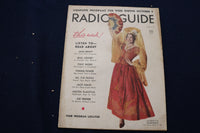1937 OCTOBER 9 RADIO GUIDE MAGAZINE - JEANETTE MACDONALD COVER - E 9206