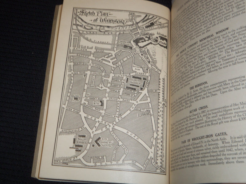 1920 OXLEY'S SIX PENNY GUIDE TO WINDSOR BOOK - ILLUSTRATED - J 9536