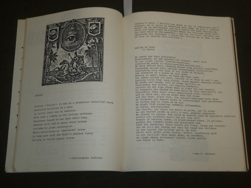 1986 WINTER SEDITIOUS DELICIOUS BOOK EDITED BY BRU DYE - B 6553