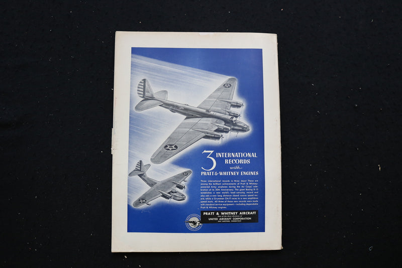 1939 SEPTEMBER AERO DIGEST MAGAZINE - VULTEE BC-51 BASIC COMBAT COVER - E 10713