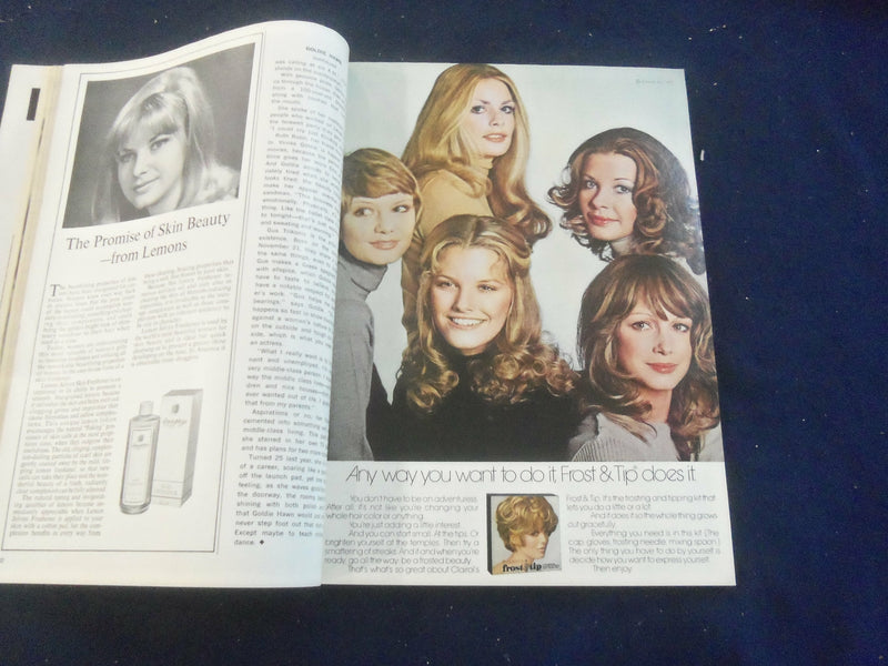 1971 MAY GOOD HOUSEKEEPING MAGAZINE - GOLDIE HAWN COVER - SP 4796J