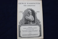 1932 GEORGE WASHINGTON THE CHRISTIAN PROGRAM SEVEN - K 1520