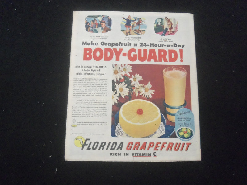 1947 APRIL 27 SYRACUSE HERALD AMERICAN PARADE MAGAZINE - SHOWER TIME - SP 886T