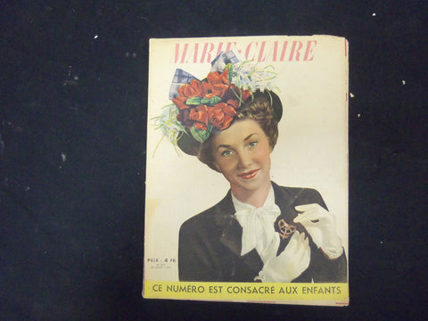 1943 MARCH 20 MARIE CLAIRE MAGAZINE - ILLUSTRATIONS, STORIES & ADS - ST 3561