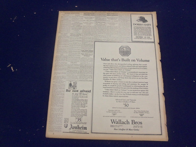 1923 APRIL 27 NEW YORK TIMES - DUKE OF YORK WEDS SIMPLE SCOTS MAID - NT 8349