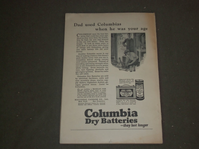 1924 OCTOBER ST. NICHOLAS MAGAZINE - ILLUSTRATIONS, STORIES & ADS - B 4640