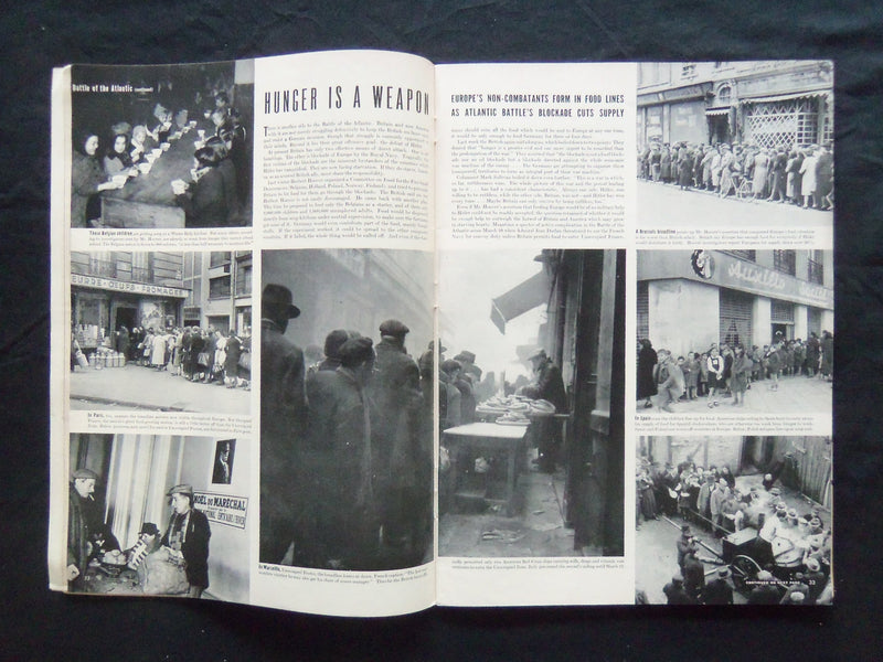 1941 MARCH 24 LIFE MAGAZINE - SPRING VEILS IN FASHIION - L 227