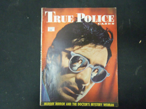 1948 AUGUST TRUE POLICE CASES MAGAZINE - NICE STORIES & PHOTOS - ST 4377