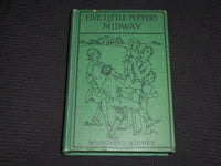 1918 FIVE LITTLE PEPPERS MIDWAY HARDCOVER BOOK BY MARGARET SIDNEY - KD 7292