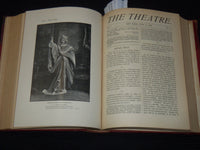 1886 MARCH-SEPTEMBER THE THEATRE ILLUSTRATED MAGAZINE BOUND VOLUME - KD 3806O
