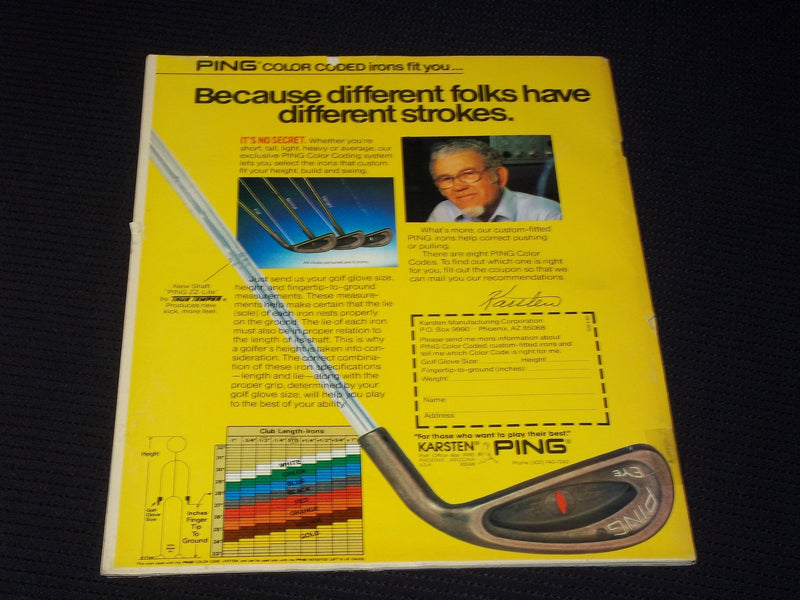 1980 APRIL 18 GOLF WORLD MAGAZINE - SEVE BALLESTEROS FRONT COVER - E 6988