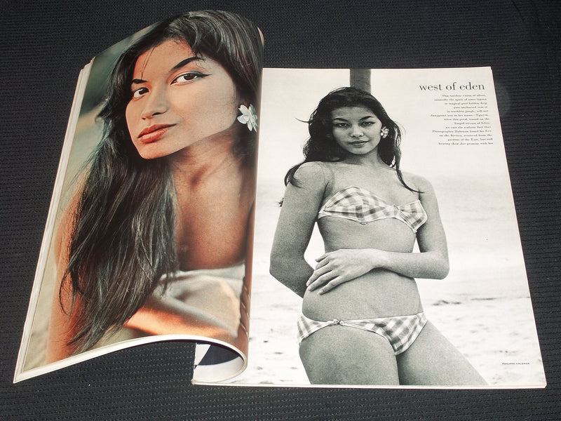 1957 FEBRUARY ESQUIRE MAGAZINE NICE COVER & MEN'S FASHION - E 4322