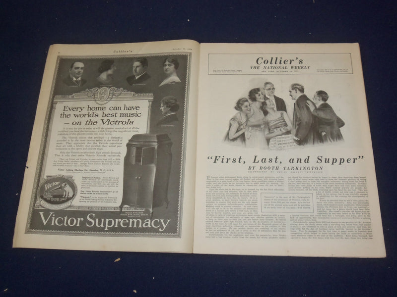 1918 OCTOBER 26 COLLIER'S MAGAZINE - NEYSA MCMEIN ILLUSTRATED COVER - ST 6788